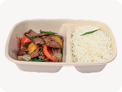 Moroccan beef meal box